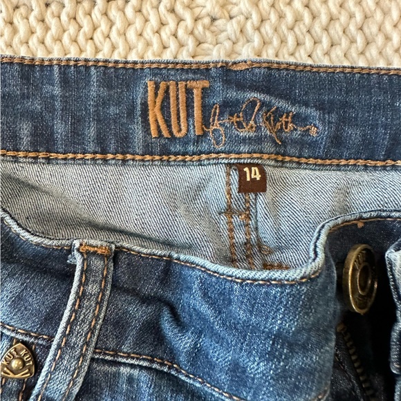 KUT FROM THE KLOTH - Boyfriend straight Jean Denim - Women’s 14 - Picture 2 of 5